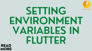 Flutter environment Variables
